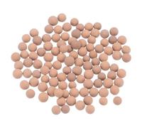 sourcing map Clay Pebbles 3-5mm 0.22 Lbs Brown Gardening Potted Balls for Hydroponic Growing, Vases Supplies, Bonsai Decor