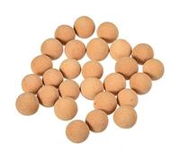 sourcing map Clay Pebbles 9-10mm 0.88 lbs Yellow Gardening Potted Balls for Hydroponic Growing, Vases Supplies, Bonsai Decor