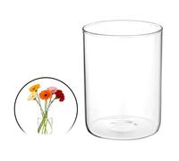 sourcing map Clear Cylinder Vases for Centerpiece 108oz, 8 Inch Tall Glass Flower Vase Floating Candle Holder for Bouquet Table Shelf Decor Home Wedding Party