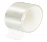 sourcing map Clear Heat Tape, 1 Roll 100mmx33m 108ft High Temperature Heat Resistant Tape for Sublimation,Heat Vinyl Press,Heat Transfer, Circuit Board, No Residue