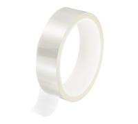 sourcing map Clear Heat Tape, 1 Roll 25mmx33m 108ft High Temperature Heat Resistant Tape for Sublimation,Heat Vinyl Press,Heat Transfer, Circuit Board, No Residue