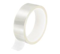 sourcing map Clear Heat Tape, 1 Roll 30mmx33m 108ft High Temperature Heat Resistant Tape for Sublimation,Heat Vinyl Press,Heat Transfer, Circuit Board, No Residue
