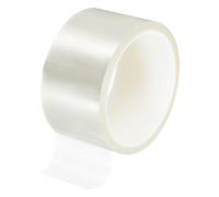 sourcing map Clear Heat Tape, 1 Roll 50mmx33m 108ft High Temperature Heat Resistant Tape for Sublimation,Heat Vinyl Press,Heat Transfer, Circuit Board, No Residue