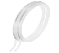 sourcing map Clear Heat Tape, 2 Rolls 5mmx33m 108ft High Temperature Heat Resistant Tape for Sublimation,Heat Vinyl Press,Heat Transfer, Circuit Board, No Residue