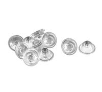 sourcing map Clear High Power LED Lens Reflector Collimator 5 Degree 20mm 10pcs