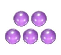 sourcing map Clear Purple Acrylic Contact Juggling Ball - 20mm, 5 Pcs