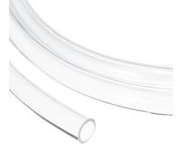 sourcing map Clear PVC Tubing, 10mm ID x 14.14mm OD - 7.5ft PVC Tube Lightweight Vinyl Hose, Transparent Flexible Plastic Water Tubing for Air Oil Water Transfer Aquarium Irrigation