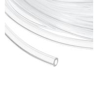 sourcing map Clear PVC Tubing, 2.3mm ID x 3.8mm OD - 15ft PVC Tube Lightweight Vinyl Hose, Transparent Flexible Plastic Water Tubing for Air Oil Water Transfer Aquarium Irrigation