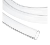 sourcing map Clear PVC Tubing, 20mm ID x 24mm OD - 8.5ft PVC Tube Lightweight Vinyl Hose, Transparent Flexible Plastic Water Tubing for Air Oil Water Transfer Aquarium Irrigation