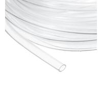 sourcing map Clear PVC Tubing, 3mm ID x 4.4mm OD - 12.5ft PVC Tube Lightweight Vinyl Hose, Transparent Flexible Plastic Water Tubing for Air Oil Water Transfer Aquarium Irrigation