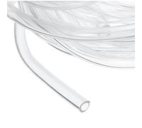sourcing map Clear PVC Tubing, 4mm ID x 5mm OD - 15ft PVC Tube Lightweight Vinyl Hose, Transparent Flexible Plastic Water Tubing for Air Oil Water Transfer Aquarium Irrigation
