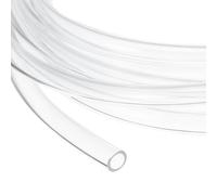 sourcing map Clear PVC Tubing, 7mm ID x 10mm OD - 15ft PVC Tube Lightweight Vinyl Hose, Transparent Flexible Plastic Water Tubing for Air Oil Water Transfer Aquarium Irrigation