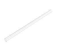 sourcing map Clear Rigid Tubing 10mm(25/64'') ID x 12mm(15/32'') OD x 1Ft Length Round Plastic Polycarbonate Tube