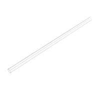 sourcing map Clear Rigid Tubing 2pcs 8mm(5/16'') x 10mm(25/64'') x 1Ft