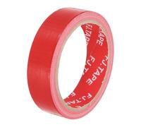 sourcing map Cloth Bookbinding Repair Tape Roll 0.98 Inch x 15 Yards Red
