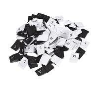 sourcing map Clothing Sewing Size Label, S/M/L Embroidered Label for Clothes Garment, Pack of 300