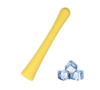 sourcing map Cocktail Muddler, 8 Inch PP Drink Muddler Bar Accessories Tools Ice Crusher for Home Party Cocktail Fruit Drinks, Yellow (Thick)