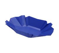 sourcing map Coffee Beans Sample Tray, 260g Coffee Beans Display Dish Reusable Plastic Sample Weighing Tray Storage Container for Home Cafe Exhibition Weighing and Displaying, Blue