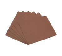 sourcing map Coffee EVA Foam Sheets 30x20cm / 11.8x7.9in 1.7mm Thickness for Crafts DIY, 6 Pcs