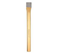 sourcing map Cold Chisel 23mm Wide 300mm Long, Gold Gray | Alloy Steel High Hardness Heat Treated Heavy Duty Flat Cold Chisel for Cutting Rivets Iron Steel Bronze Copper Rods Bolts