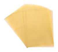 sourcing map Colored A4 Vellum Paper, 50 Sheet Gold Transparency 11.7 x 8.2 Printable Vellum Paper, Translucent Vellum Sheets for Printing Wedding Invitations, Ink Jet Laser Printer