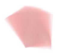sourcing map Colored A4 Vellum Paper, 50 Sheet Light Pink Transparency 11.7 x 8.2 Printable Vellum Paper, Translucent Vellum Sheets for Printing Wedding Invitations, Ink Jet Laser Printer