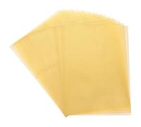 sourcing map Colored Vellum Paper, 20 Sheet Gold Transparency 8.3" x 5.9" Printable Vellum Paper, Translucent Vellum Sheets for Printing Wedding Invitations Ink Jet Laser Printer