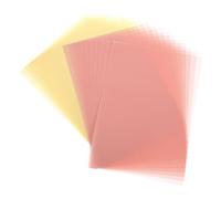 sourcing map Colored Vellum Paper, 20 Sheet Pink/Beige Transparency 5.8 x 8.3 Printable Vellum Paper, Translucent Sheets for Printing Wedding Invitations Ink Jet Laser Printer