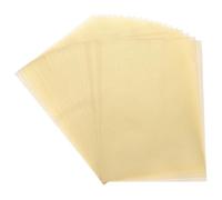 sourcing map Colored Vellum Paper, 50 Sheet Orange Yellow Transparency 8.5 x 11 Printable Vellum Paper, Translucent Vellum Sheets for Printing Wedding Invitations Ink Jet Laser Printer