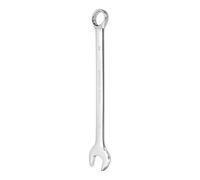 sourcing map Combination Wrench 22mm Metric 12-Point Box and Open End CR-V Steel Double Ended Spanner Tool for Automotive Pipe Furniture Machinery DIY Repair, Silver White