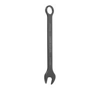 sourcing map Combination Wrench 24mm Metric 12-Point Box and Open End Chromium Vanadium Steel CR-V Double Ended Spanner Tool for Automotive Pipe Furniture Machinery DIY Repair, Black