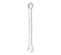 sourcing map Combination Wrench 9mm Metric 12-Point Box and Open End CR-V Steel Double Ended Spanner Tool for Automotive Pipe Furniture Machinery DIY Repair, Silver White