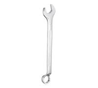 sourcing map Combination Wrench Offset 18mm 75-Degree 12-Point Box End and 15° Angled Open End Metric CR-V Steel Nickel Plated Multi-Function Spanners for Mechanics DIY Enthusiasts