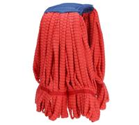 sourcing map Commercial Mop Head Replacement 13 Oz 33.5 Inch Absorbent Microfiber Wet/Dry Mop Floor Cleaning Mop Head for Home Industrial, Red