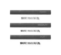 sourcing map Compressed Charcoal Sticks, Soft/Medium/Hard Grade Square Vine Charcoal Sticks Set Art Supplies for Painting Drawing Sketching Shading Artists Beginners(Pack of 3)