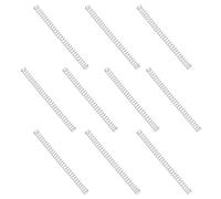 sourcing map Compression Spring 3 mm OD 0.3 mm Wire 45 mm Free Length 304 Stainless Steel Small Extension Spring for DIY Projects Home Shop Repairs (Silver Tone, Pack of 10)