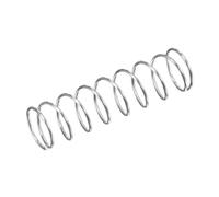 sourcing map Compression Spring,304 Stainless Steel,10mm OD,0.7mm Wire Size,9mm Compressed Length,35mm Free Length,11.8N Load Capacity, Silver Tone,5pcs