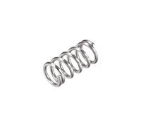 sourcing map Compression Spring,304 Stainless Steel,12mm OD,1.6mm Wire Size,13.75mm Compressed Length,25mm Free Length,63.2N Load Capacity,Silver Tone,10pcs