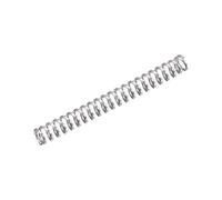 sourcing map Compression Spring,304 Stainless Steel,2mm OD,0.3mm Wire Size,9mm Compressed Length,15mm Free Length,3.9N Load Capacity for Home Projects, Silver Tone, 10pcs