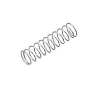 sourcing map Compression Spring,304 Stainless Steel,4mm OD,0.3mm Wire Size, 9mm Compressed Length,15mm Free Length,2N Load Capacity for Home Projects, Silver Tone, 30pcs