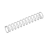 sourcing map Compression Spring,304 Stainless Steel,5mm OD,0.4mm Wire Size,9mm Compressed Length,30mm Free Length,2N Load Capacity, Silver Tone,15pcs