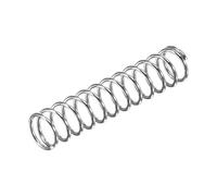 sourcing map Compression Spring,304 Stainless Steel,8mm OD,0.8mm Wire Size,24mm Compressed Length,40mm Free Length,11.8N Load Capacity for Home Projects, Silver Tone,30pcs