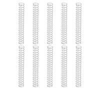 sourcing map Compression Springs,0.3mm Wire Dia 4mm OD 30mm Length 10Pcs