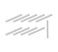 sourcing map Compression Springs (0.3x2mm OD,20mm Free Length) 30Pcs, 304 Stainless Steel Extension Spring - for Shop Home Repairs, DIY Projects, Silver Tone