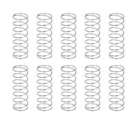 sourcing map Compression Springs,0.8mm Wire Dia 14mm OD 40mm Length 10Pcs