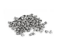 sourcing map Computer PC Case 3.5-inch HDD 6#-32 Flat Phillips Head Hard Drive Screw 100pcs