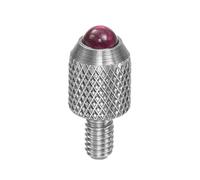 sourcing map Contact Point for Dial Indicator Linear Gauge, 3mm Diameter Ball Tip M2.5 Thread 7.3mm Length