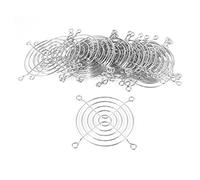 sourcing map Cooling Fan Grill Metal Finger Guard 80mm x 80mm for 80mm x 80mm Case Computer Pack of 20