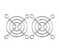 sourcing map Cooling Fan Grill Protective PC Fan Guard Metal Wire Grill for 50mm PC CPU (2 Pcs)