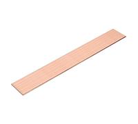 sourcing map Copper Flat Bar, 0.04" x 2" x 13'' C110 Solid Copper Bus Bar Stock Plate Solid Metal Sheets for DIY Crafts, Repairs, Electrical (1mm x 50mm x 330mm)